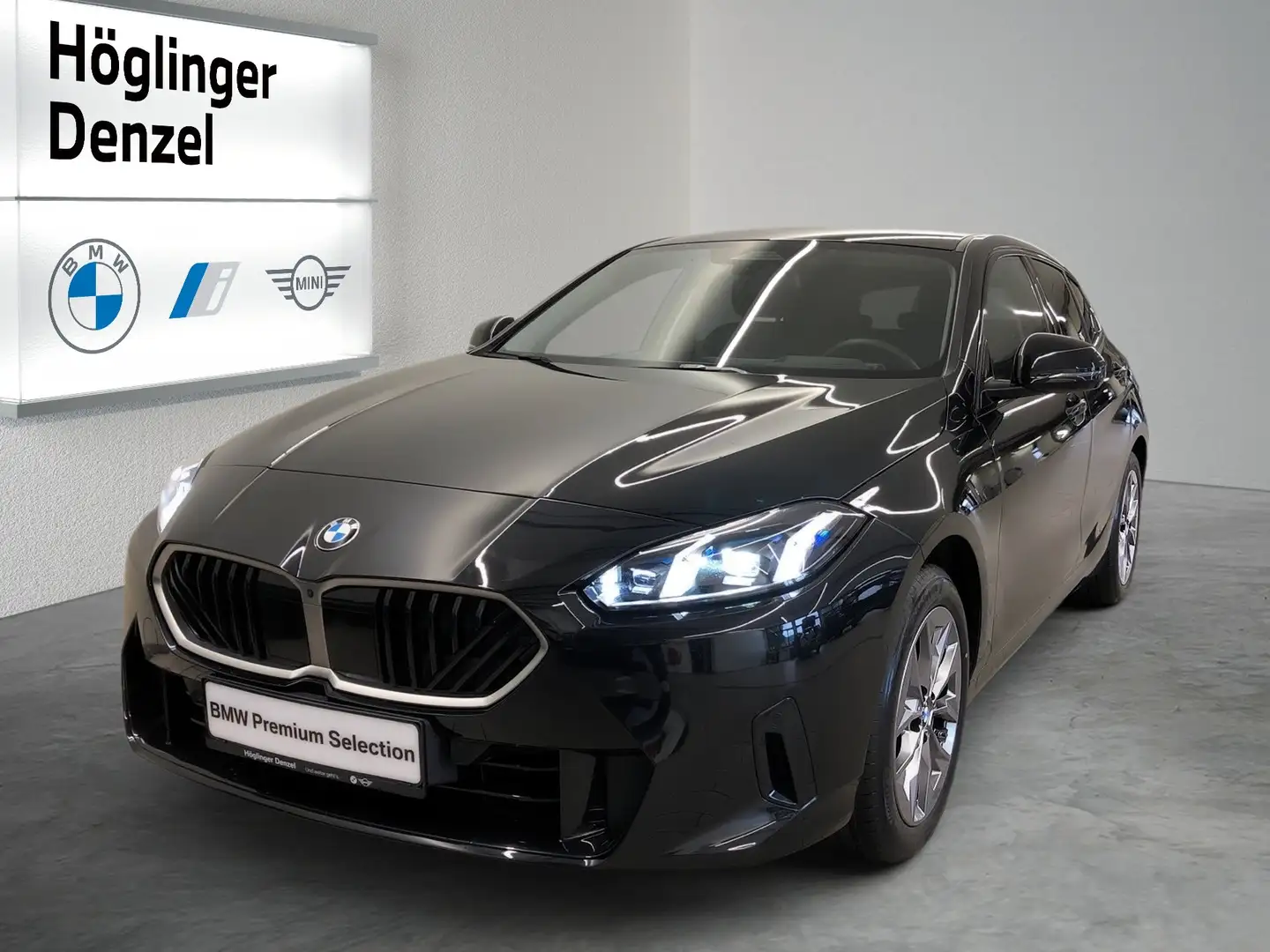 BMW 118 118d Schwarz - 1