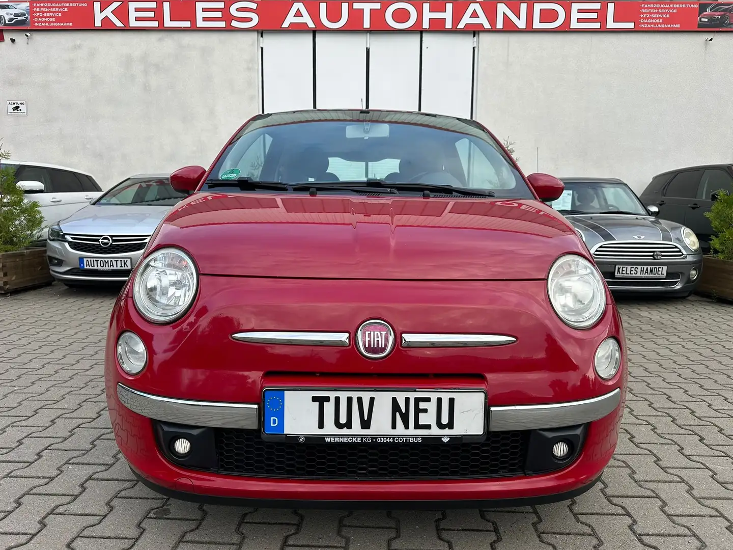 Fiat 500 Tüv 03/26 Rot - 1