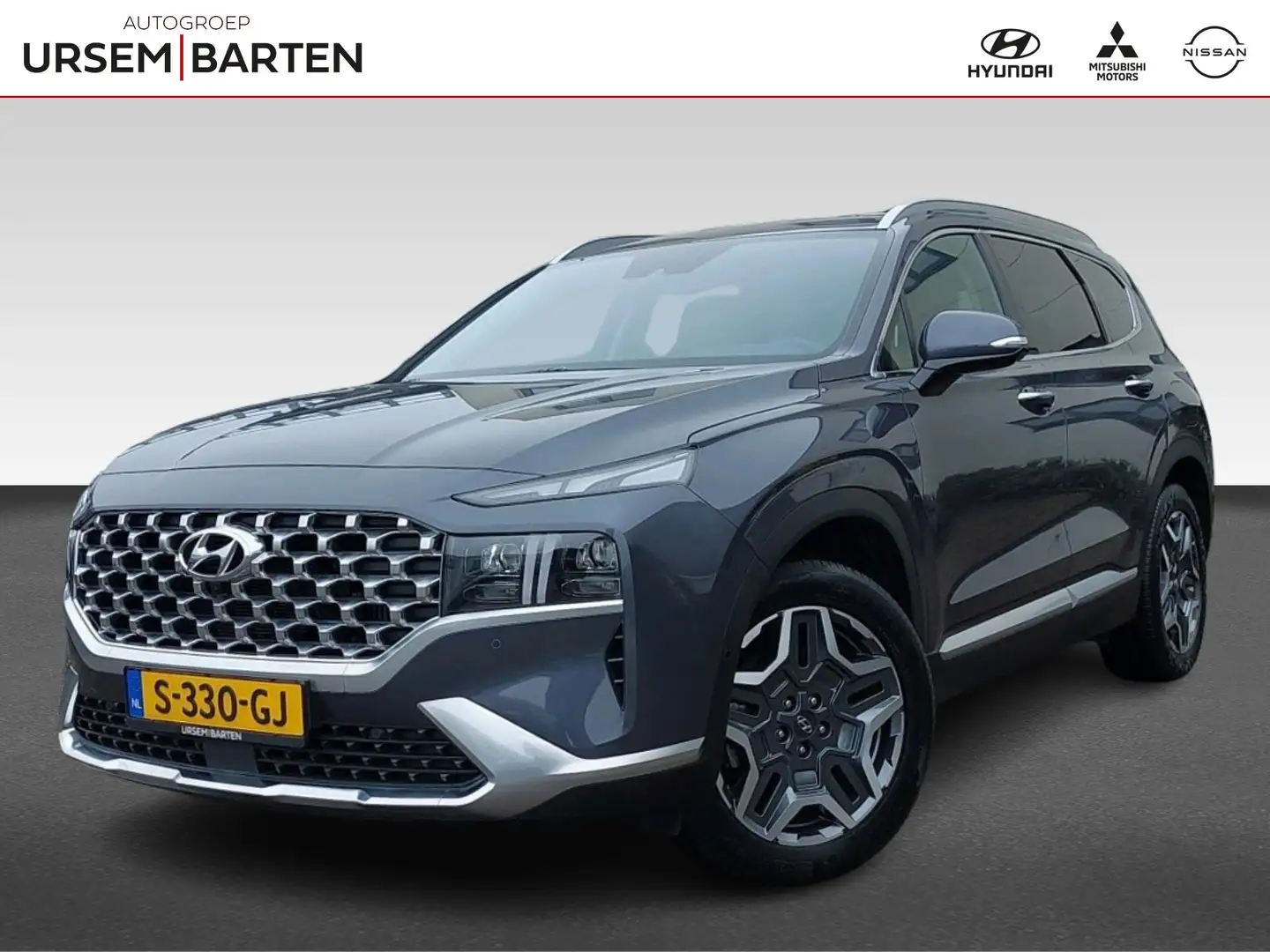 Hyundai SANTA FE 1.6 T-GDI HEV Premium Grijs - 1