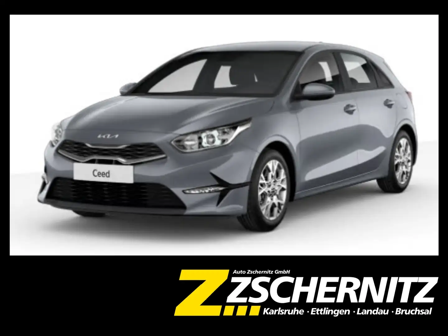 Kia Ceed / cee'd CEED_5 1.0T 100 VIS STD (NAV)	 Navi FLA SpurH LM Blanc - 1