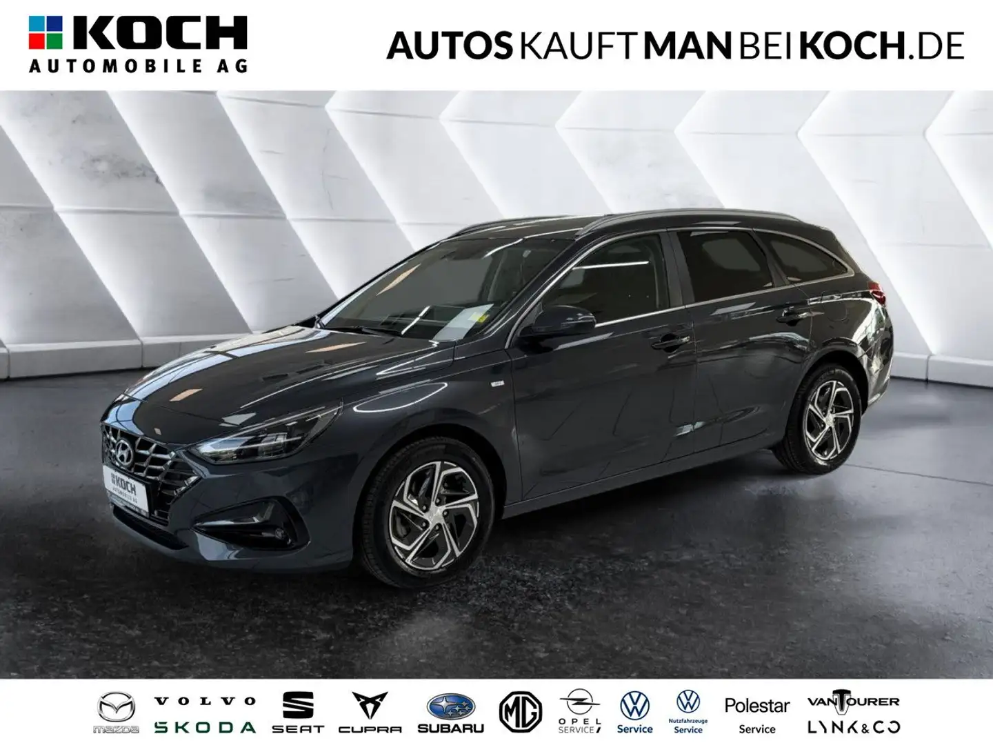 Hyundai i30 1.5 T-GDI Prime MHEV NAVI LED SHZ KAM CARPLAY Gris - 1