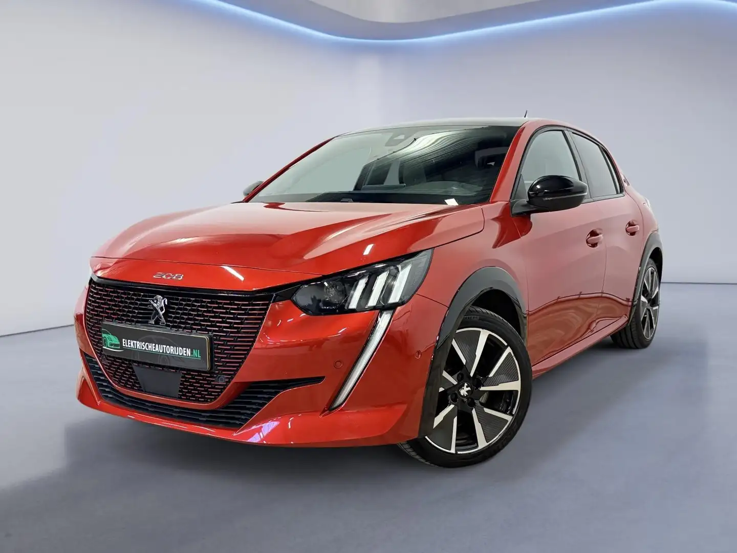 Peugeot e-208 EV GT 350 50 kWh|PANO|NAP|INRUIL MOGELIJK Rouge - 1