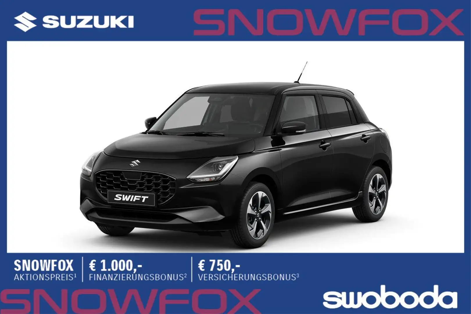 Suzuki Swift 1,2 Hybrid Shine Noir - 1