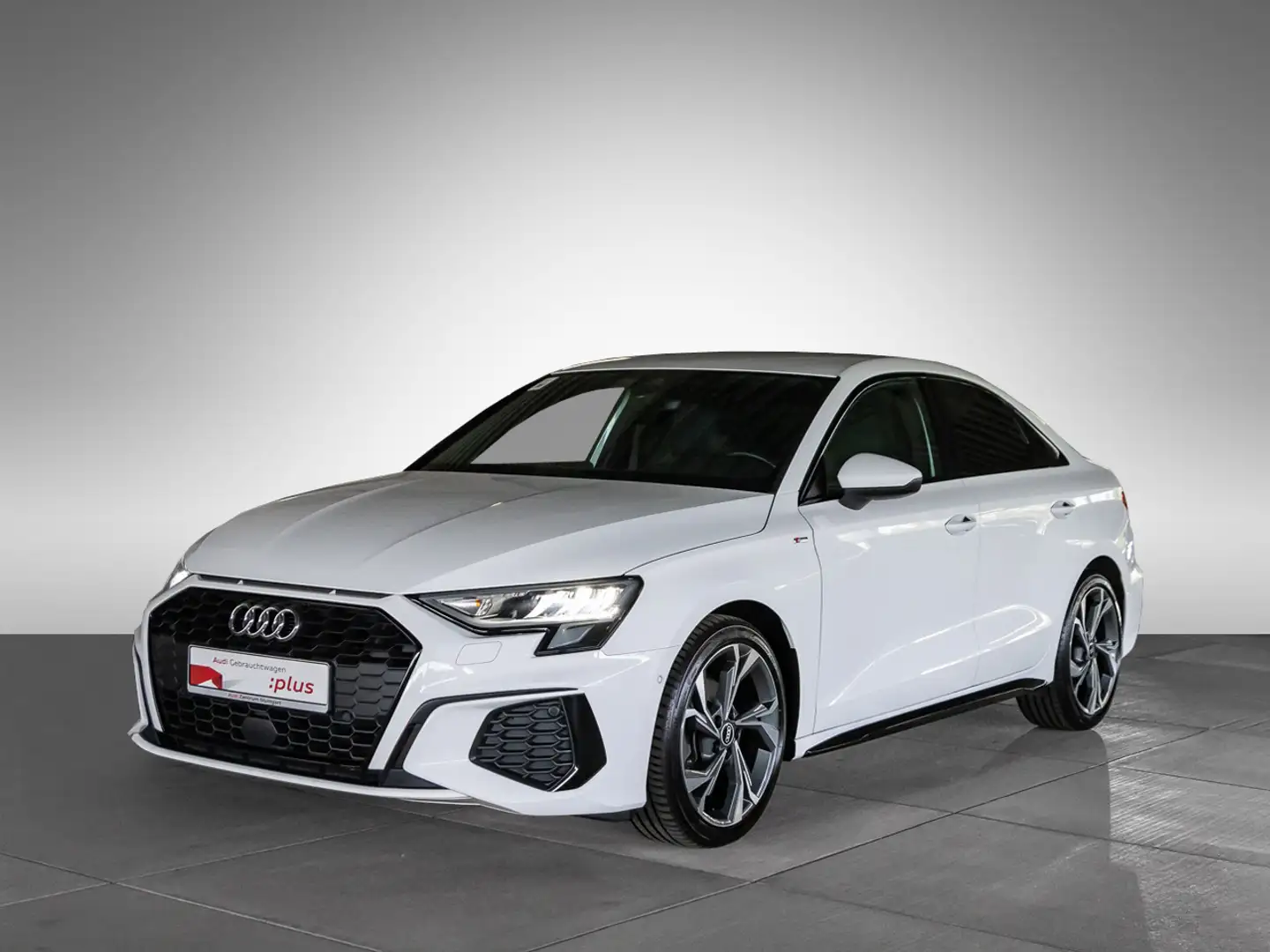 Audi A3 Limousine 30 TFSI S line LED virtCo Spurhalte Blanc - 2