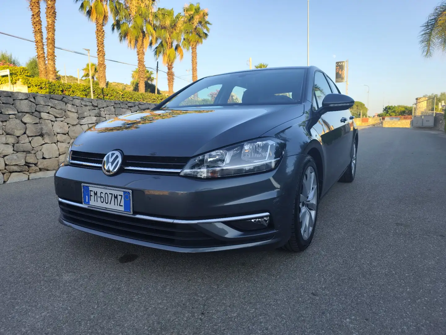 Volkswagen Golf Golf VII 2017 5p 5p 1.6 tdi Highline 115cv Grigio - 2