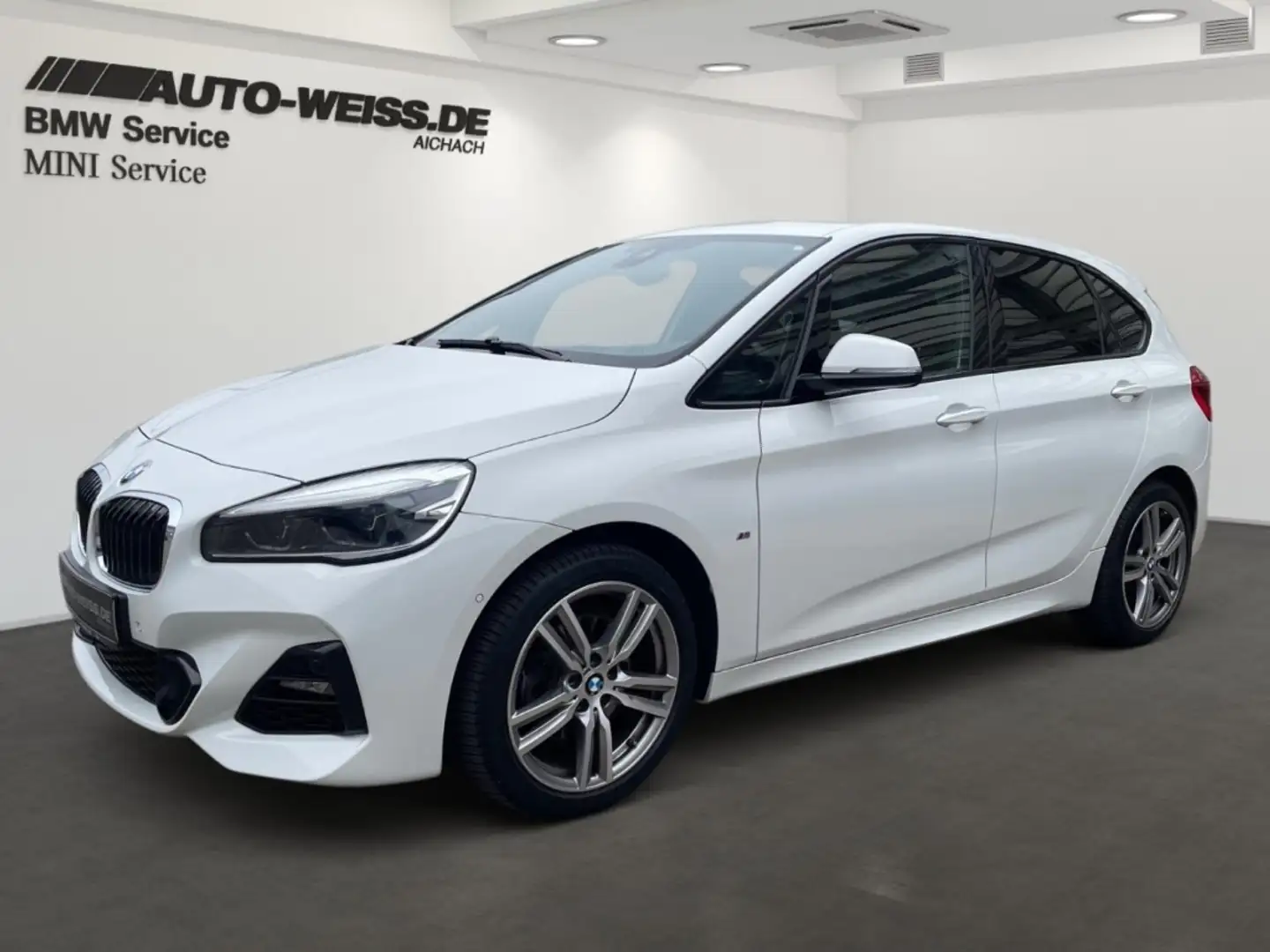 BMW 220 Active Tourer iA M-PAKET+NAVI+LED+ACC+HIFI-HK Blanc - 1