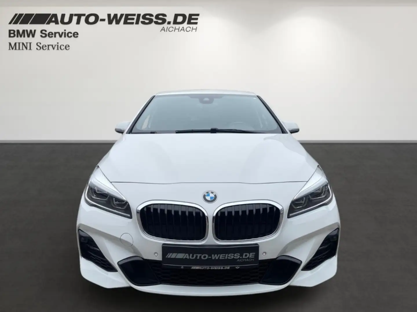 BMW 220 Active Tourer iA M-PAKET+NAVI+LED+ACC+HIFI-HK Blanc - 2