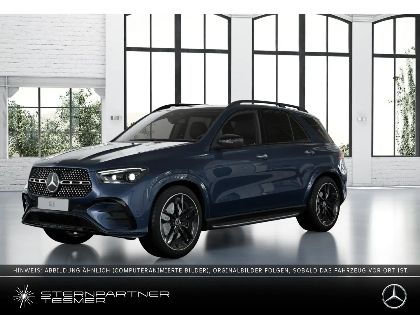 Mercedes-Benz GLE 450 4M #AMG #NAPPA #AHK #HUD #PANO #AIRMATIC Albastru - 1