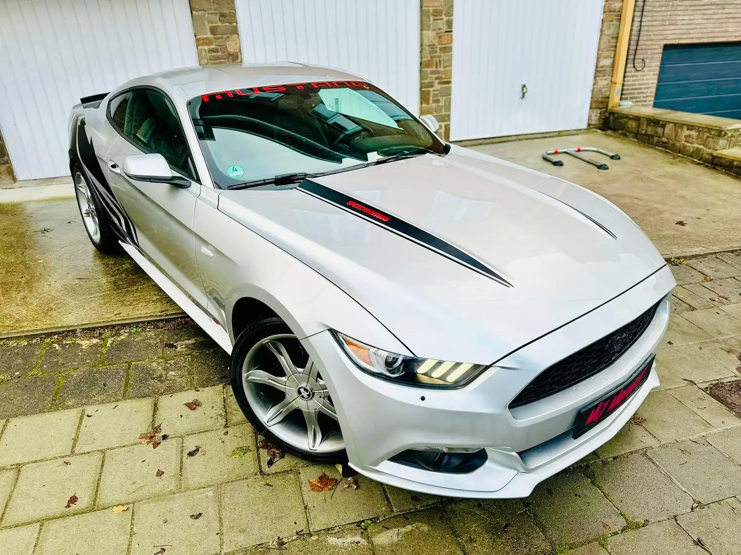 Ford Mustang V6  *** Pack Sport *** Argent - 1