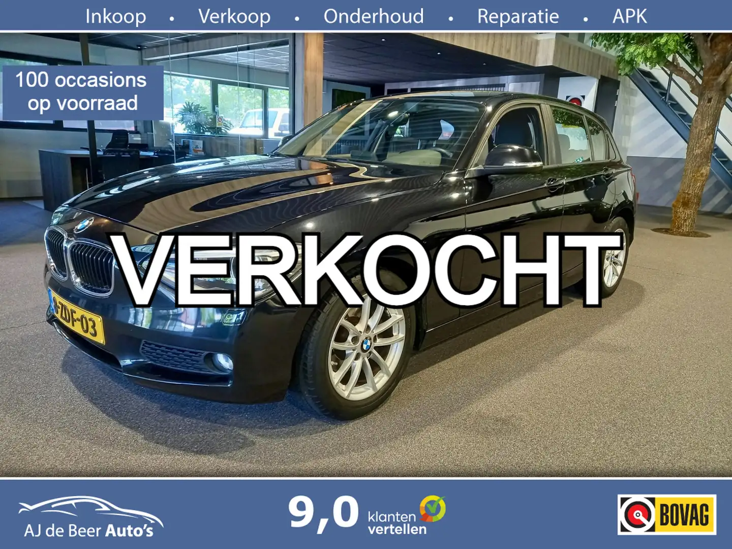 BMW 116 1-serie 116i Executive Automaat | Navigatie | Airc Noir - 1