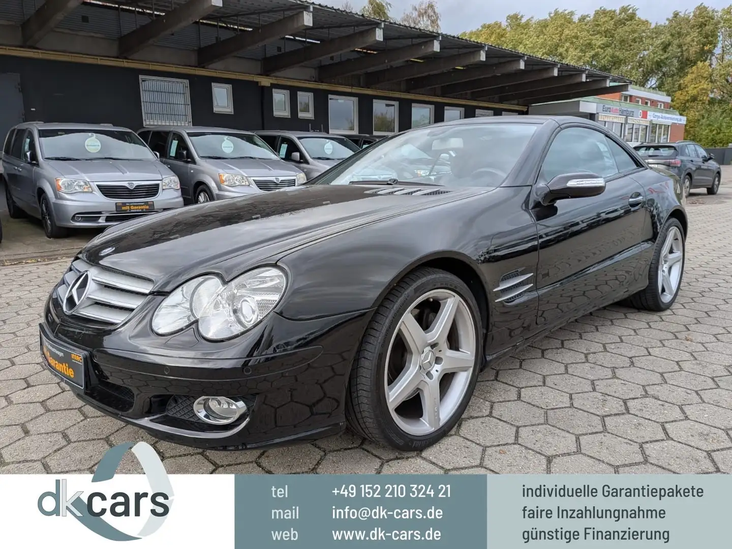 Mercedes-Benz SL 500 7G-TRONIC Unfallfrei mit Wertgutachten 2+ Schwarz - 1