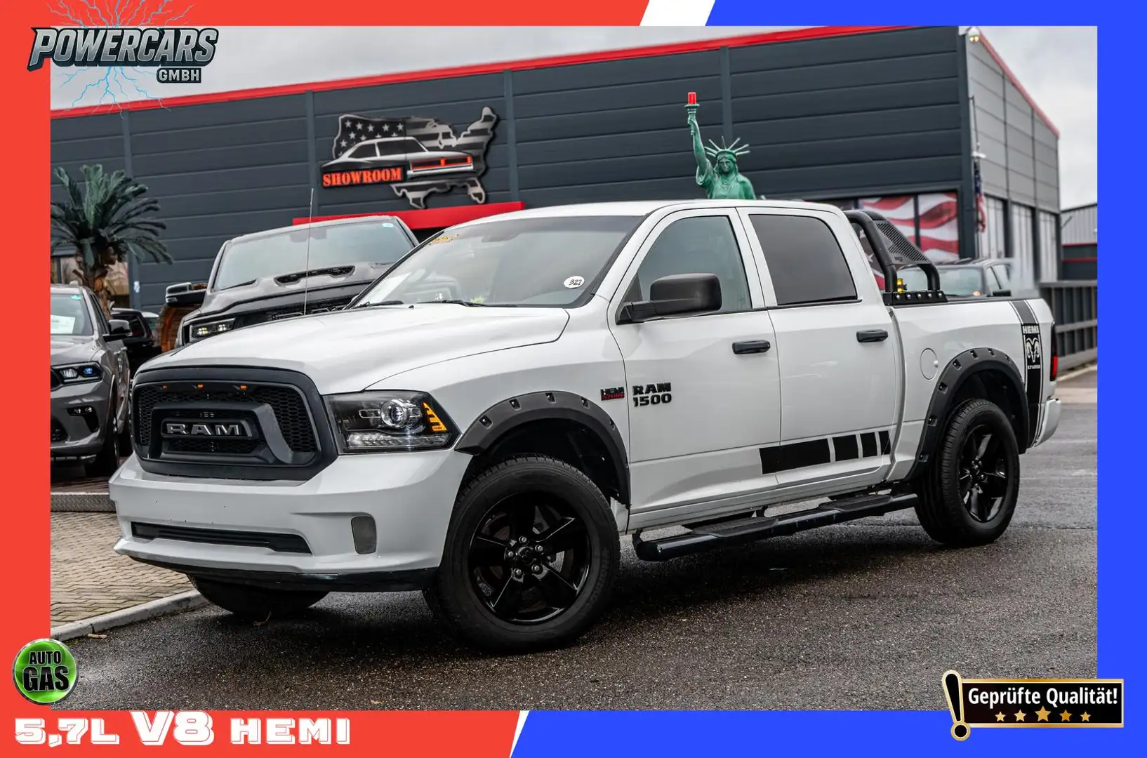 Dodge RAM 1500 SLT 5,7l Crew Cab,LPG Weiß - 1