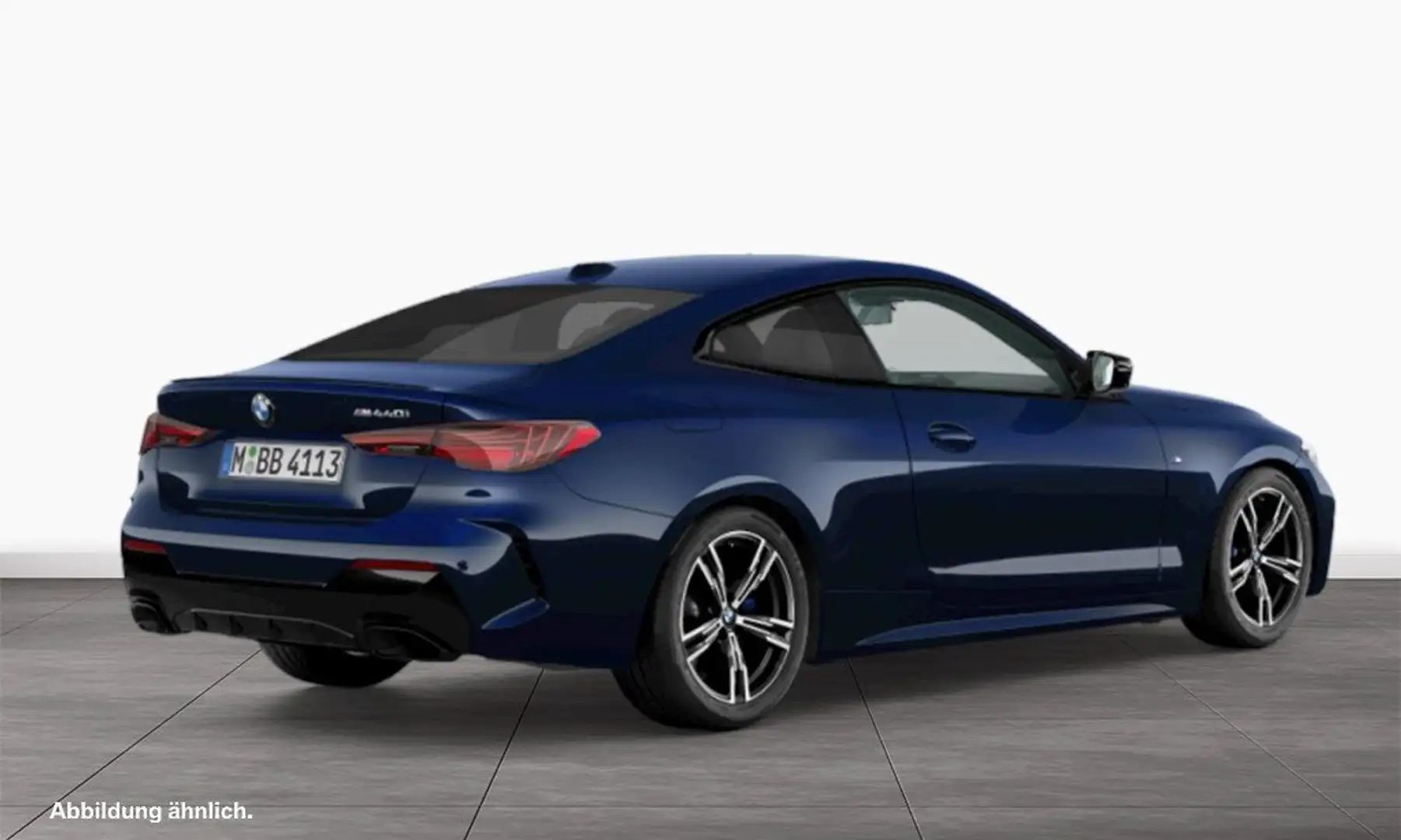 BMW 440 M440i xDrive Coupé Harman Kardon Komfortzugang Mem Bleu - 2