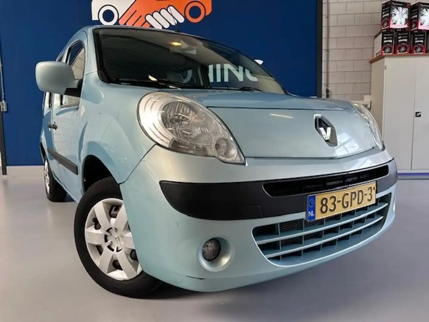 Renault Kangoo Family 1.6-16V Expression,benzine,airco,NAP met 13 Azul - 2
