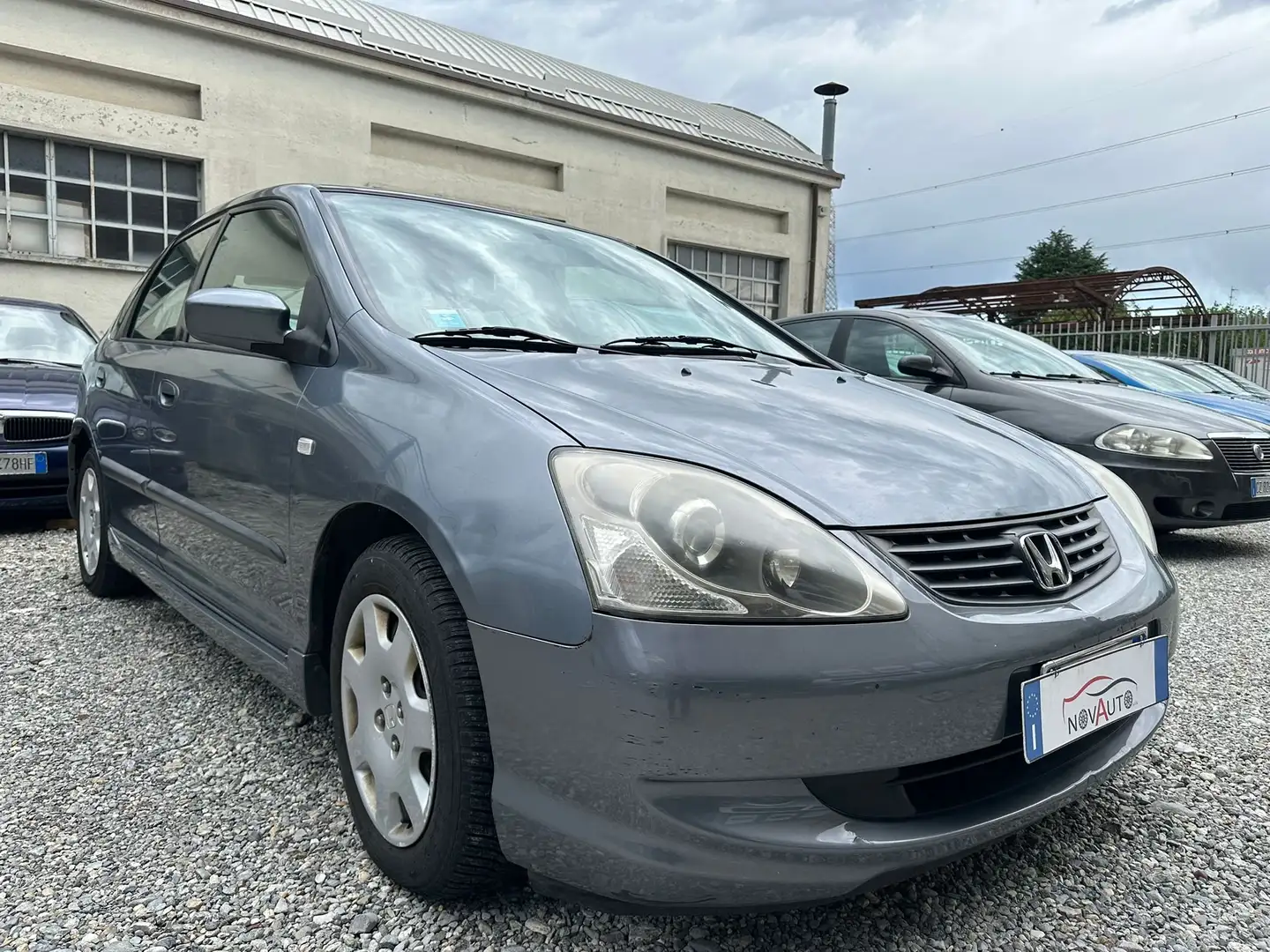 Honda Civic Civic VII 2003 5p 1.7 ctdi ES Grigio - 2