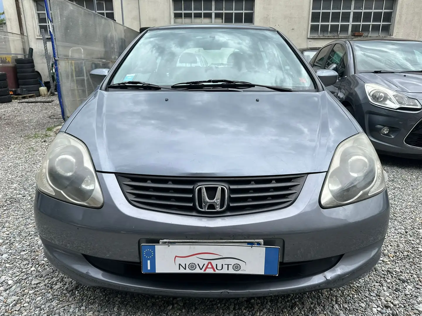 Honda Civic Civic VII 2003 5p 1.7 ctdi ES Grigio - 1