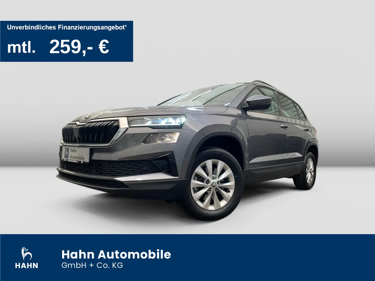 Skoda Karoq 1.5TSI DSG Ambition LED Sitz APP CAM DAB Gris - 1
