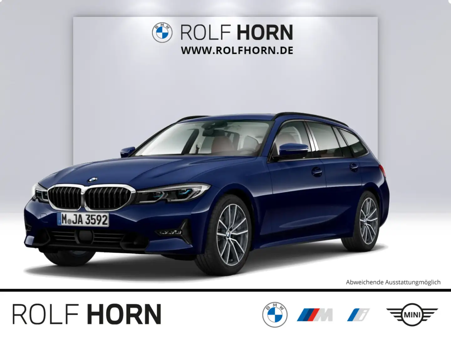 BMW 330 d Touring Sport Line Laser HeadUp h/k RüfKam. Blau - 1