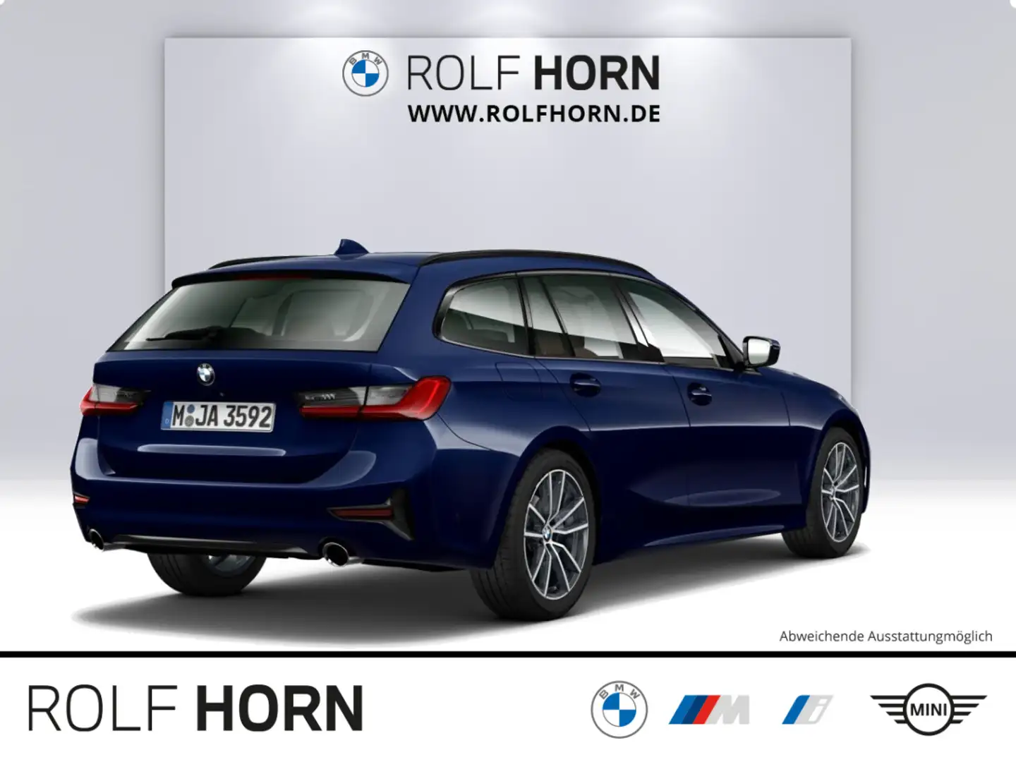 BMW 330 d Touring Sport Line Laser HeadUp h/k RüfKam. Blau - 2