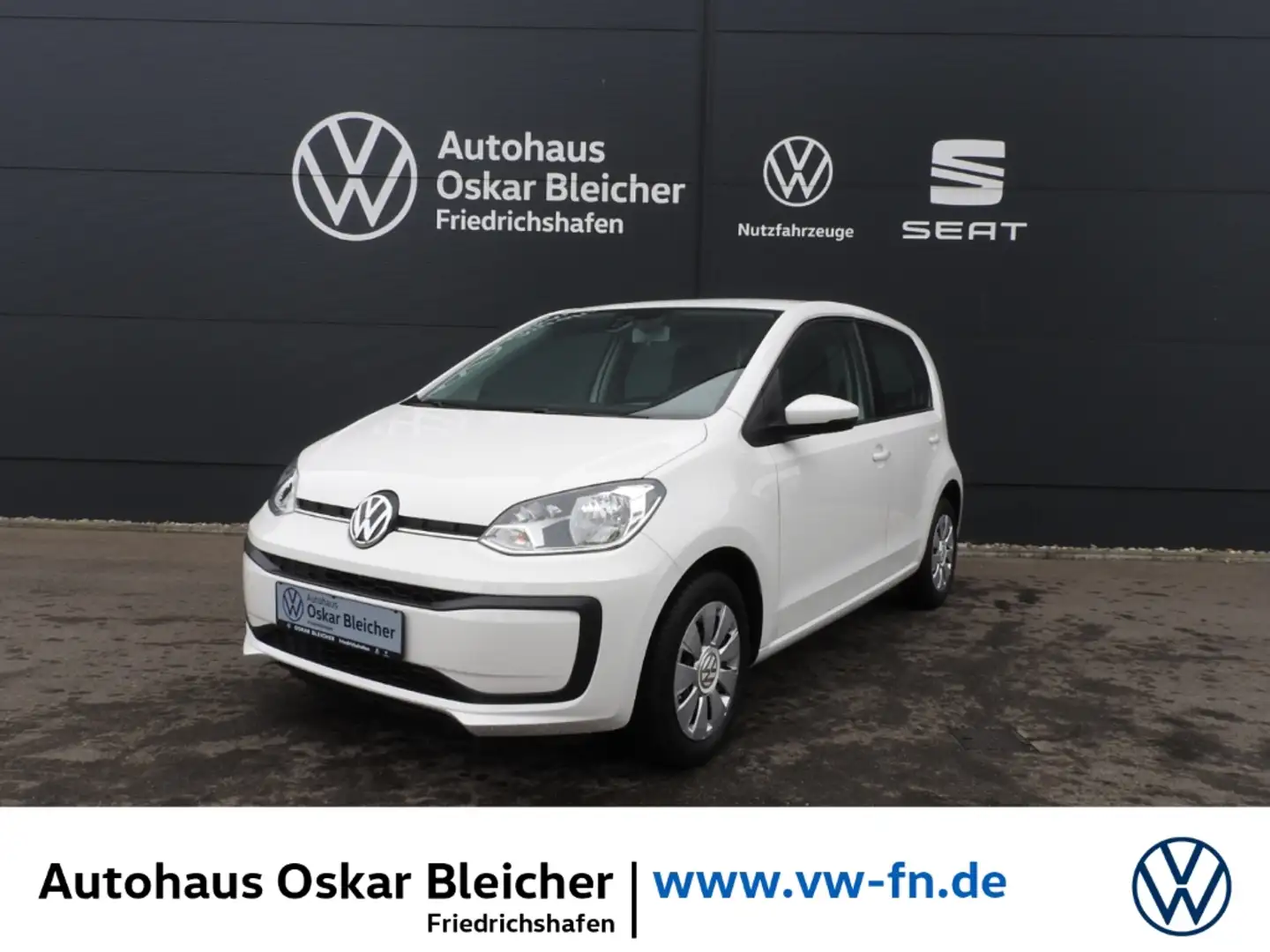 Volkswagen up! 1.0 EcoFuel  ''move up''  Klimaanlage Einparkhilfe Weiß - 1