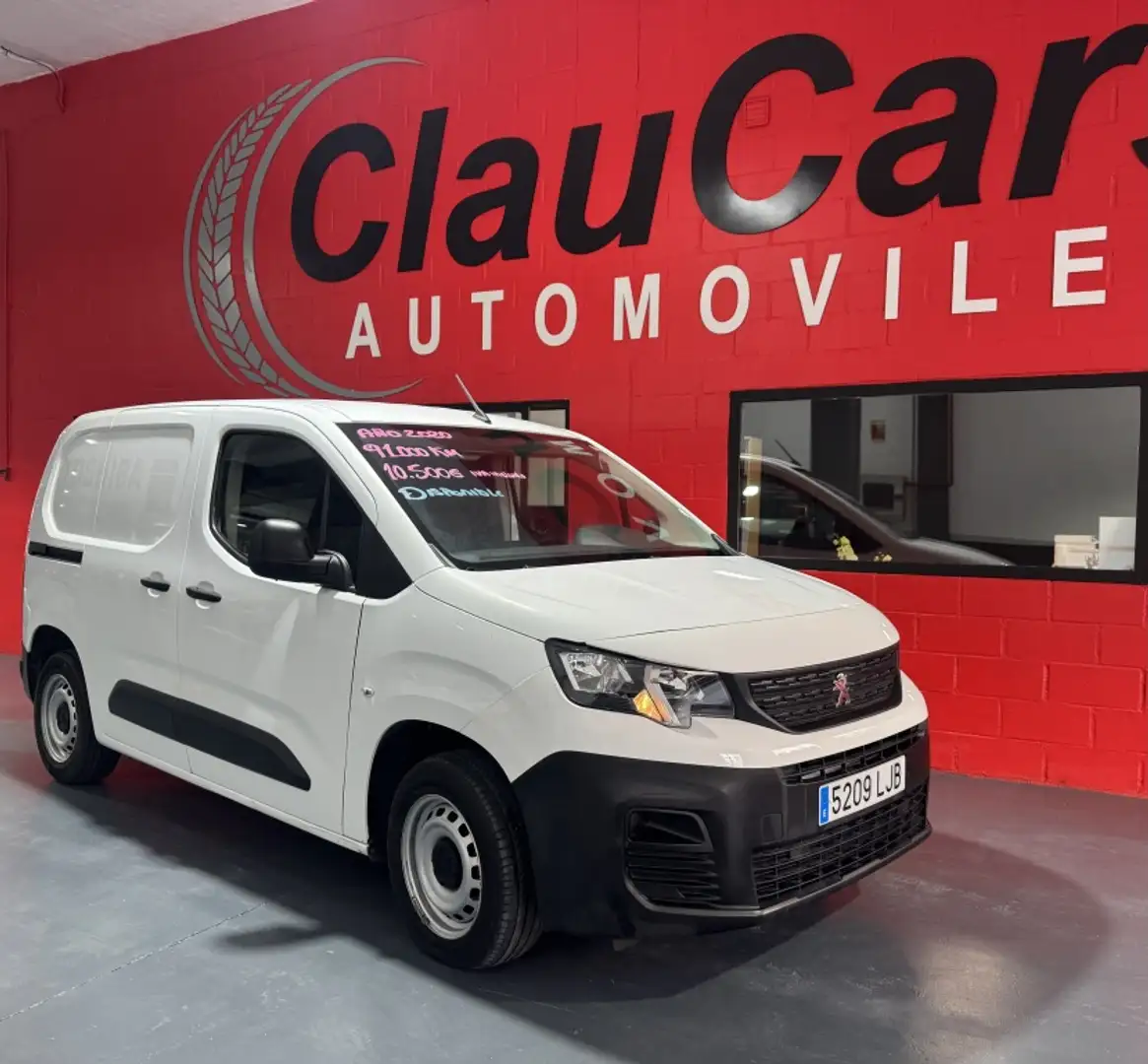 Peugeot Partner 1.5BlueHDI S&S Pro Standard 600kg 100 Blanco - 1