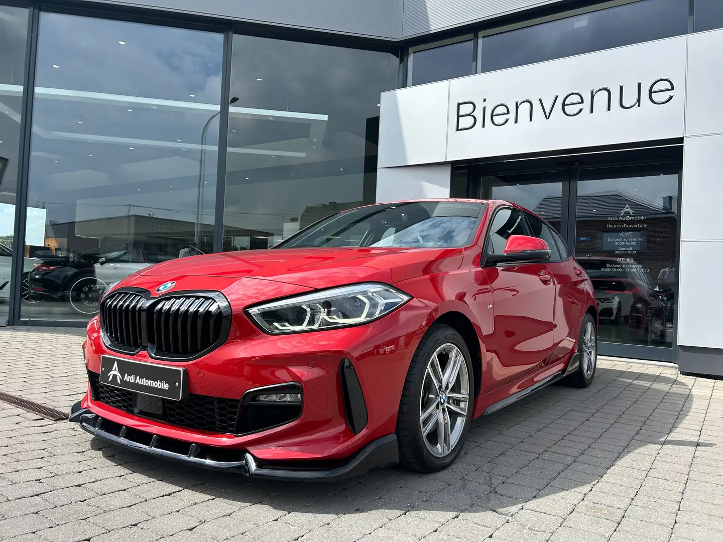 BMW 116 dA*24 000KM*PACK M*CARPLAY*1ER PROP*GARANTIE* Roşu - 1