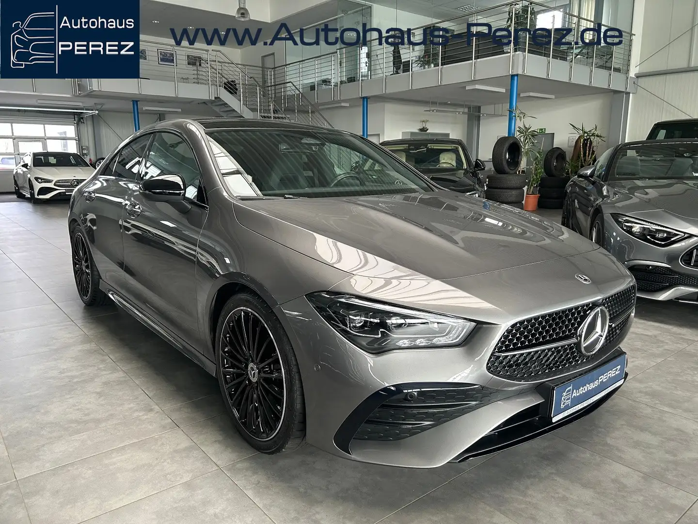 Mercedes-Benz CLA 250 4M AMG PREMIUM-PANORAMA-AHK-MULTIBEAM Gris - 1