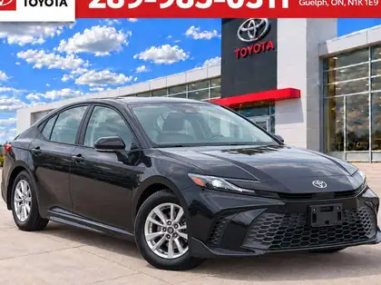 Black 2025 Toyota Camry Sedan Front-Wheel Drive Automatic