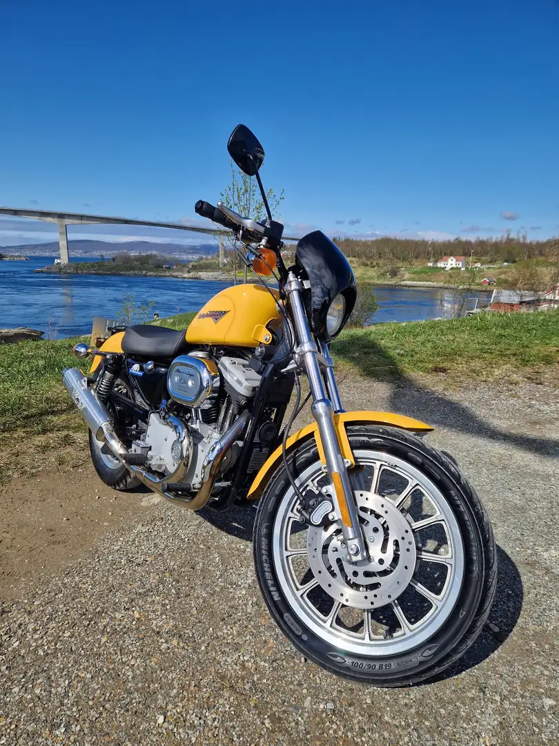 Harley-Davidson XL 1200 Sportster Jaune - 1