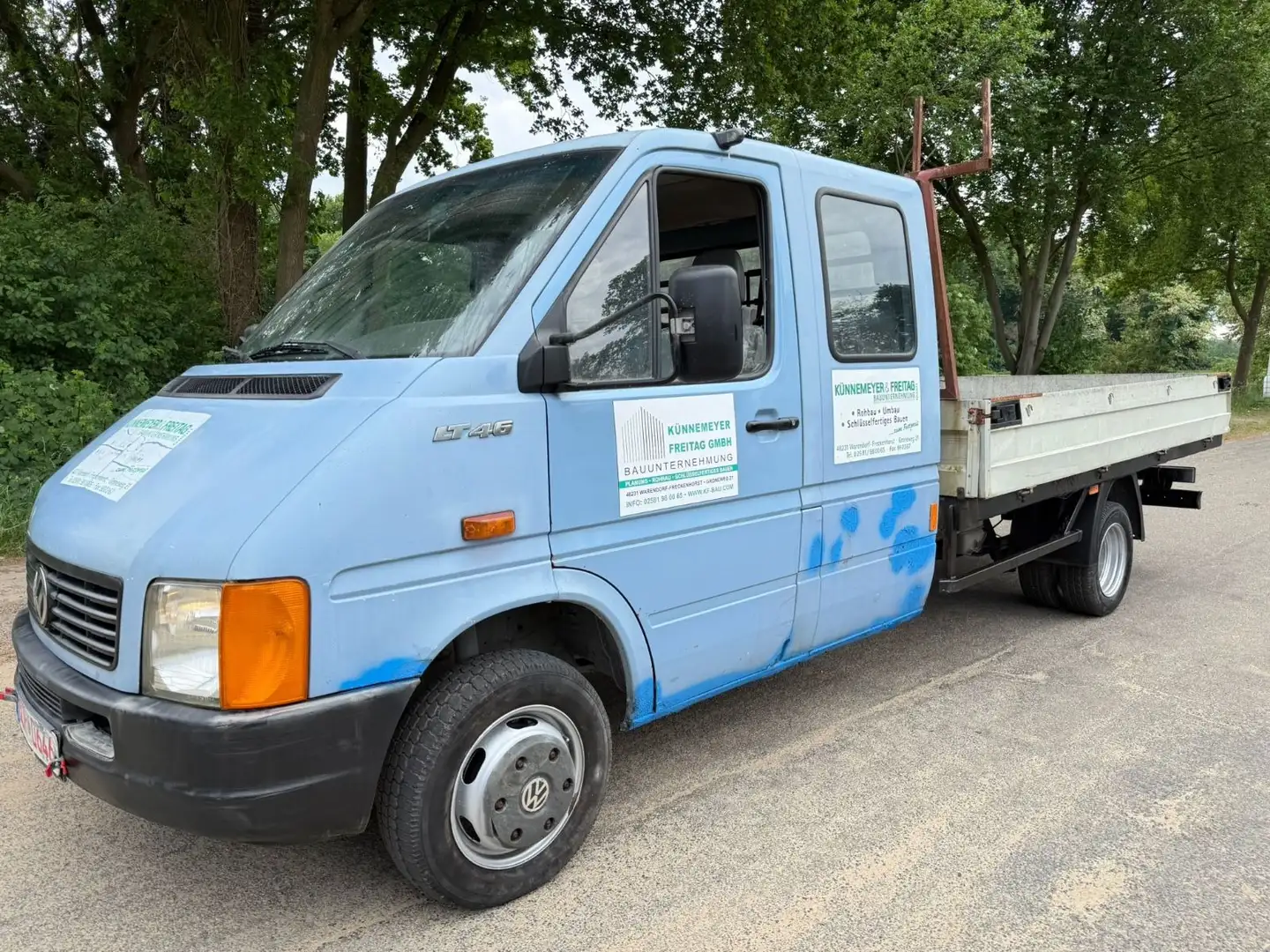 Volkswagen LT 46 *Maxi-XXL*Doka-Pritsche*2.5 TDI* Azul - 1