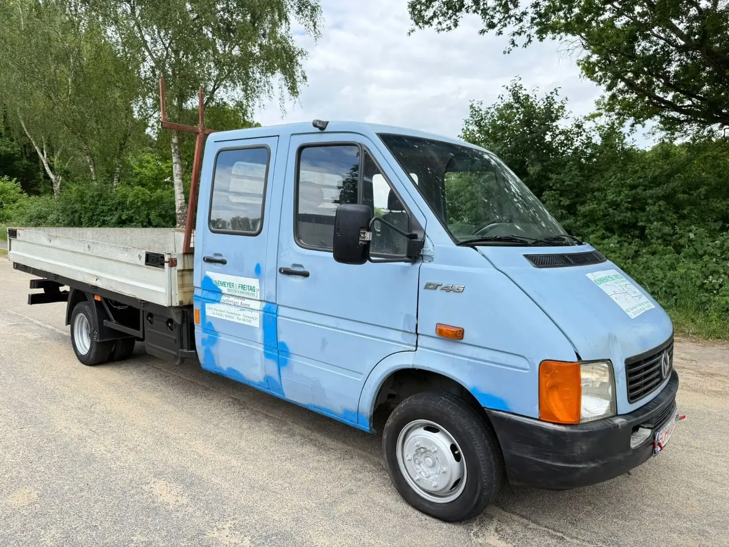 Volkswagen LT 46 *Maxi-XXL*Doka-Pritsche*2.5 TDI* Azul - 2