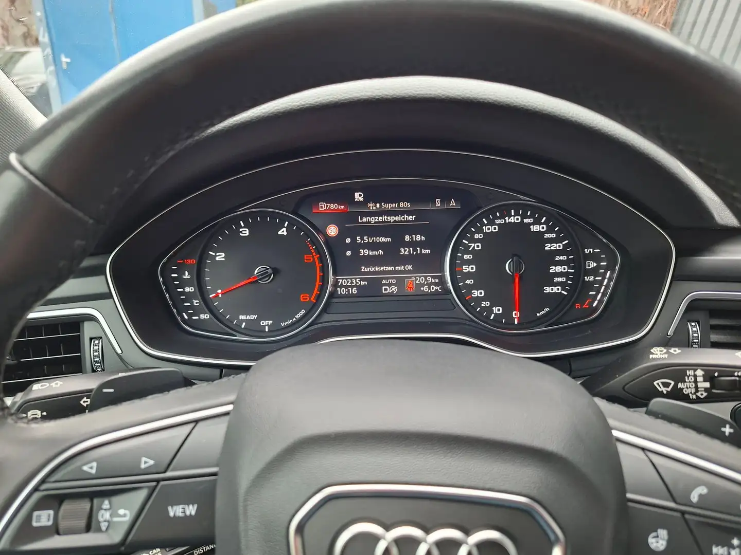 Audi A4 30 TDI Blanc - 2