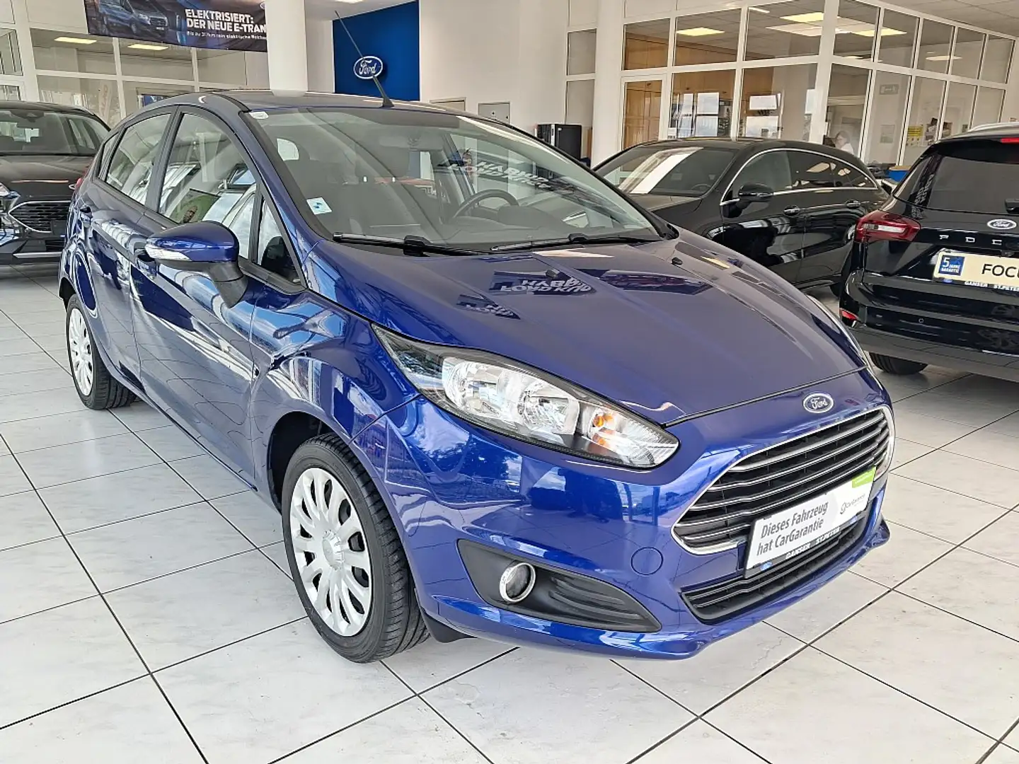 Ford Fiesta Trend 1,25 Blau - 1