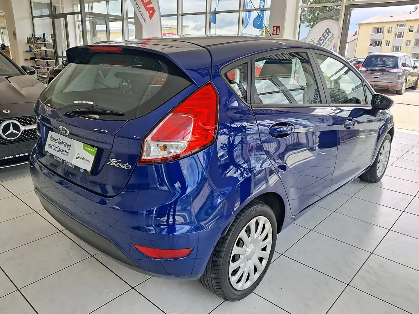 Ford Fiesta Trend 1,25 Blau - 2