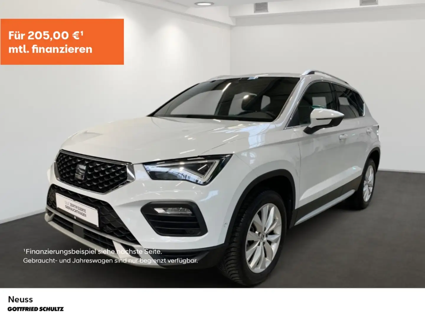 SEAT Ateca XPERIENCE TSI DSG NAVI SITZHEIZUNG EINPARKHILFE LE Weiß - 1