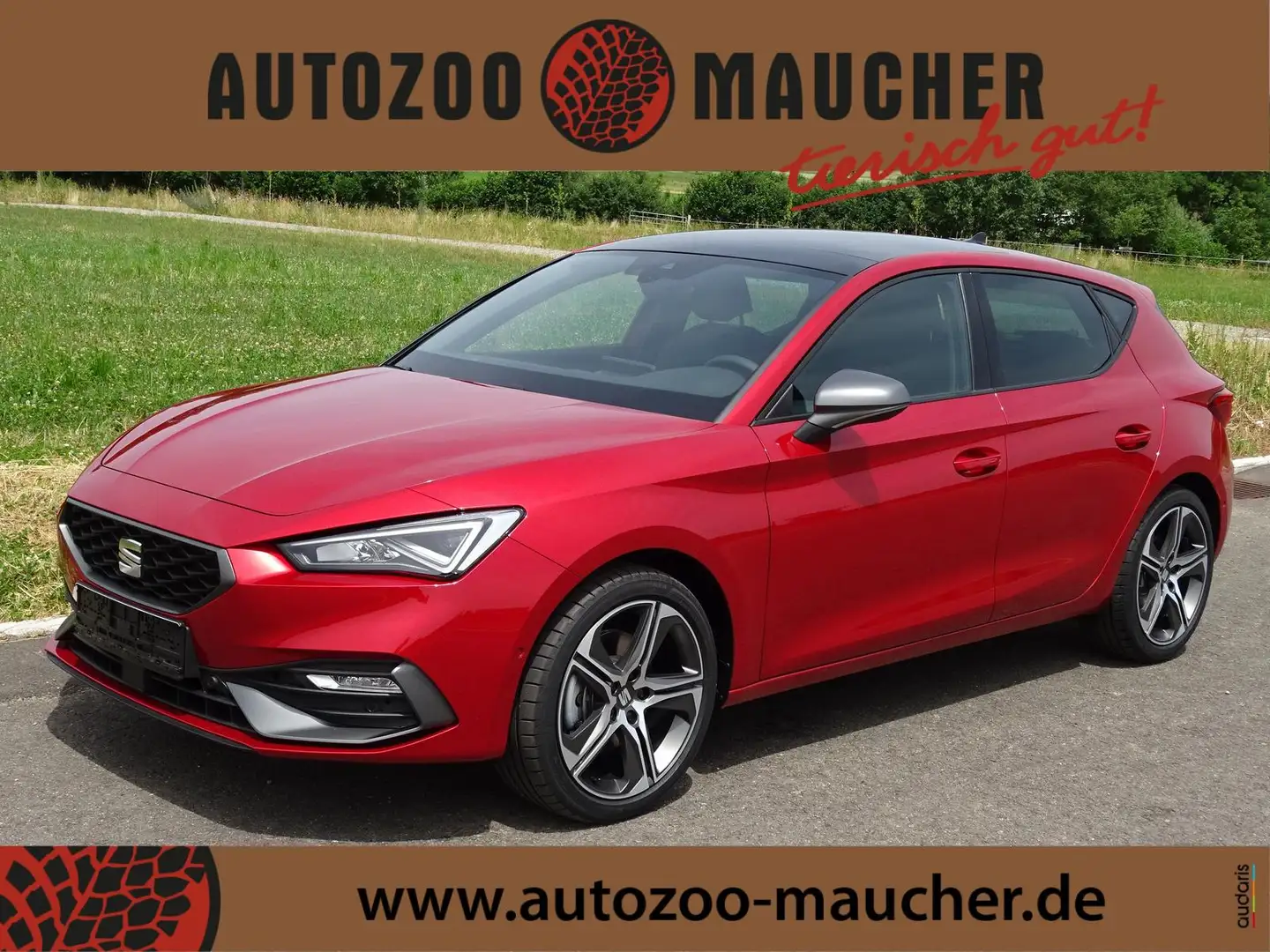 SEAT Leon 2.0 TSI DSG FR/18"/LED/Kamera/ACC/Navi/Pano Rot - 1