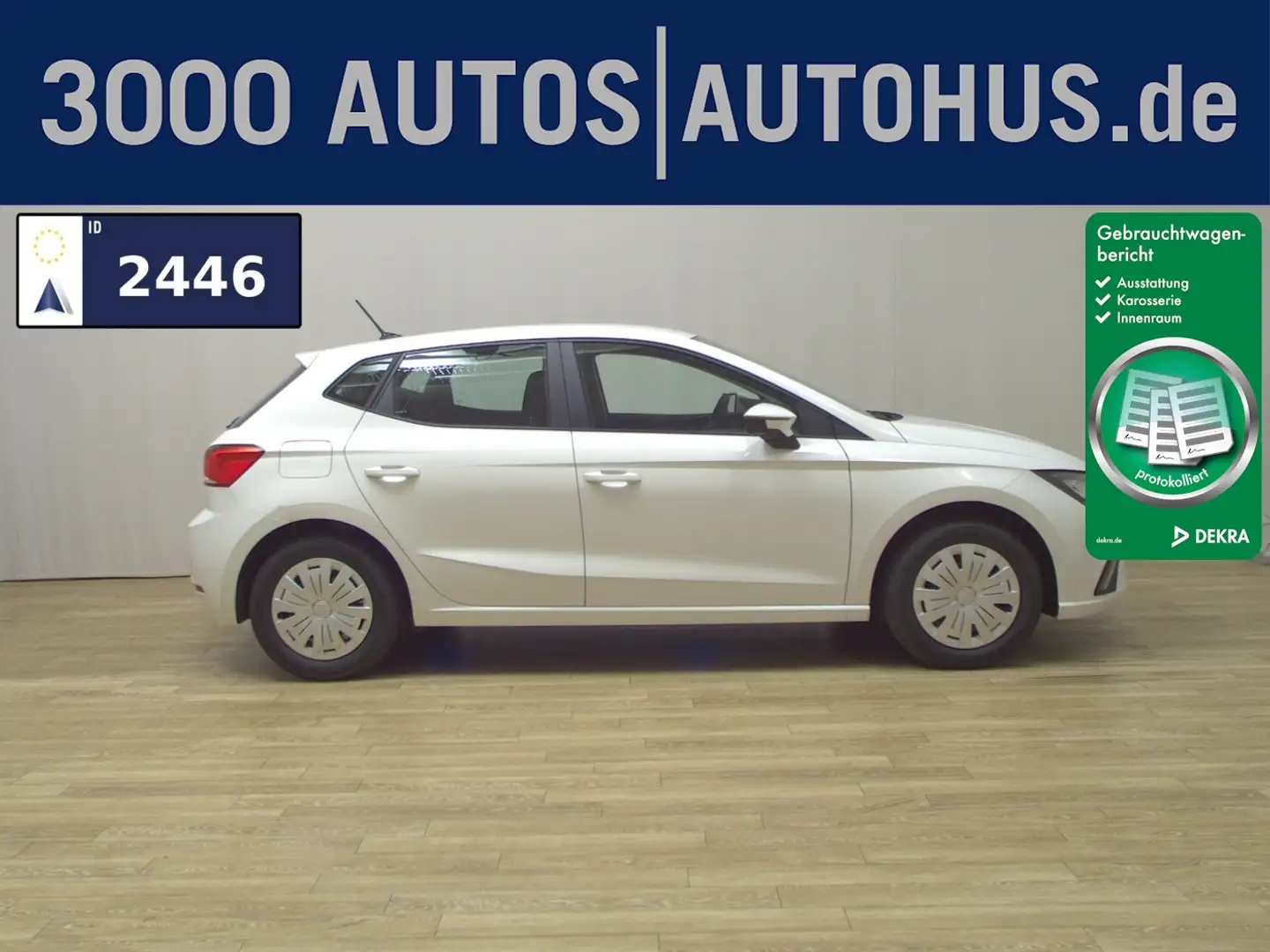 SEAT Ibiza 1.0 Reference LED DAB+ PDC SHZ Weiß - 1