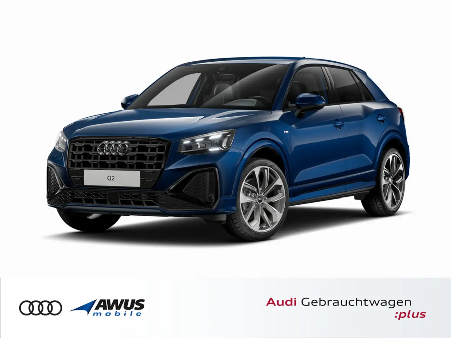 Audi Q2 35 TFSI S line Matrix-LED, Klima, AHK, SONOS Blau - 1