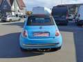 Fiat 500C 500 1.2i Lounge*CABRIO 1STE EIGENAAR AIRCO 69000KM Blau - thumbnail 5