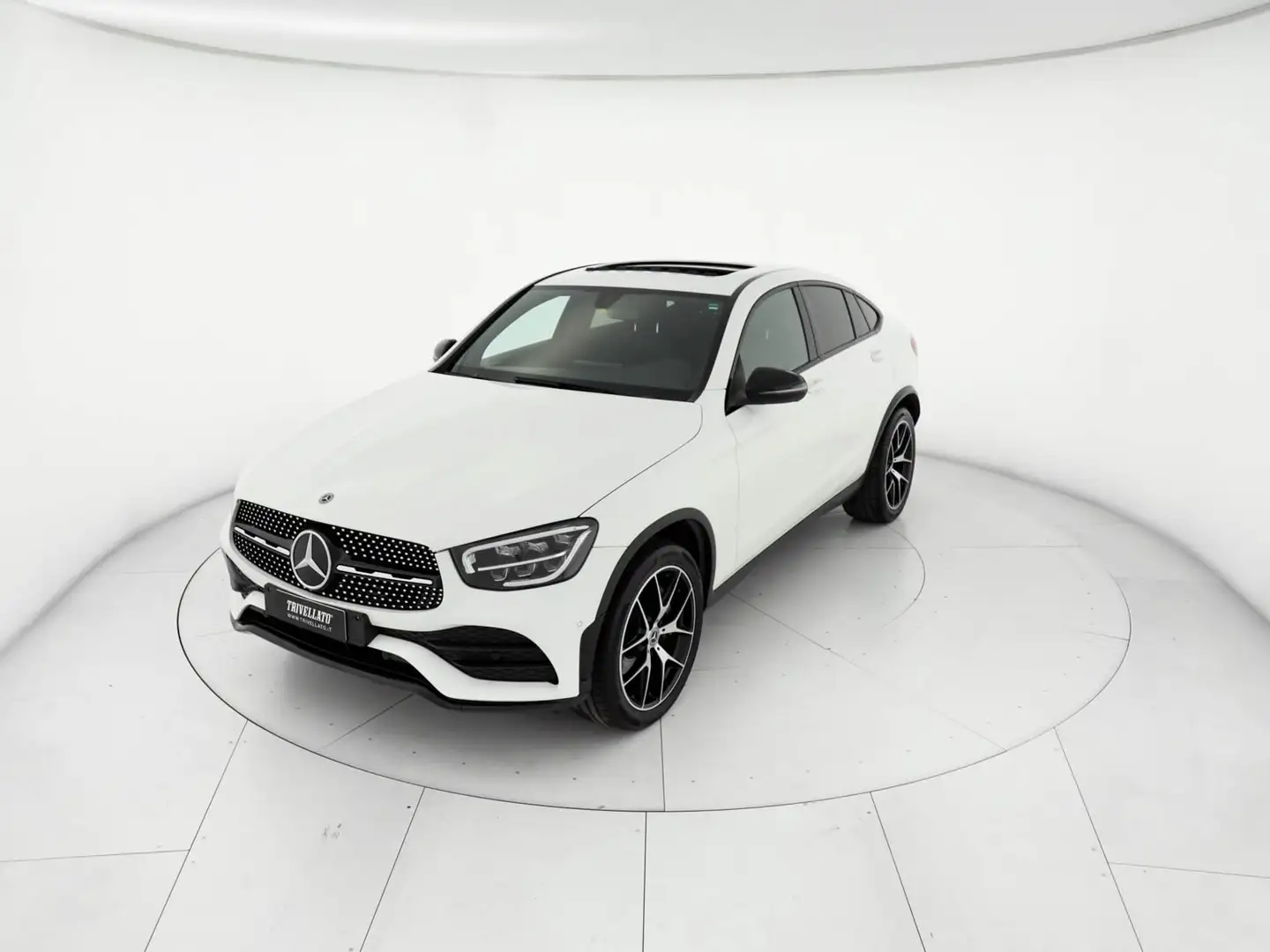 Mercedes-Benz GLC 220 coupe 220 d premium 4matic auto Bianco - 1