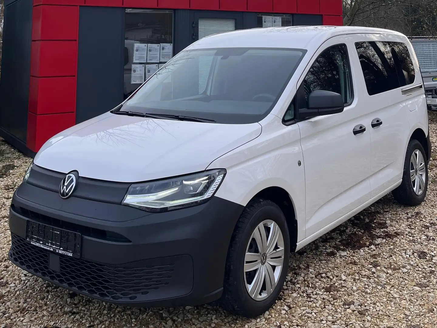 Volkswagen Caddy Basis Weiß - 1