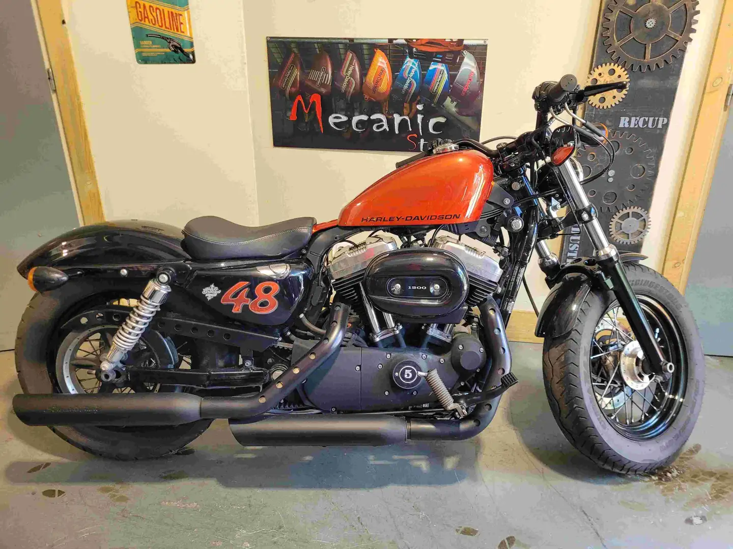 Harley-Davidson Sportster Forty Eight 48 / 2010 / 26863 Kms Naranja - 1