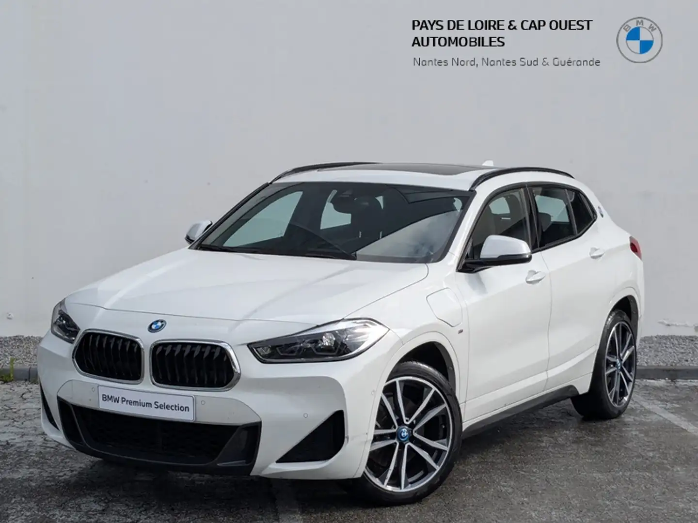 BMW X2 xDrive25eA 220ch M Sport Euro6d-T 6cv Blanc - 1