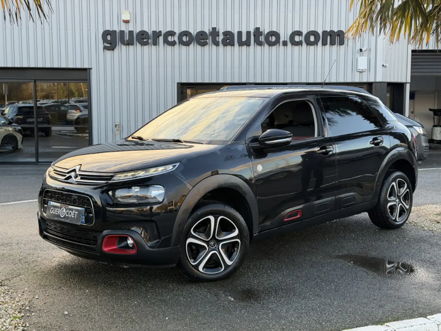 Citroen C4 Cactus 1.6 BLUEHDI 100 S\u0026S FEEL NAV Noir - 1