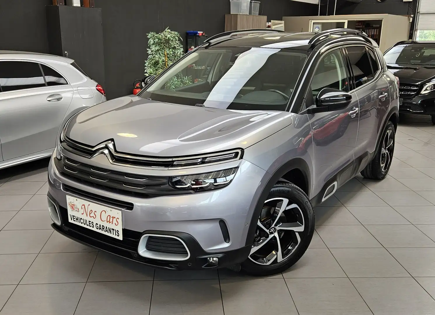 Citroen C5 Aircross C5 Aircross 1.2i BUSINESS,CUIR,GPS,CAMERA,GAR 1 AN Grijs - 1