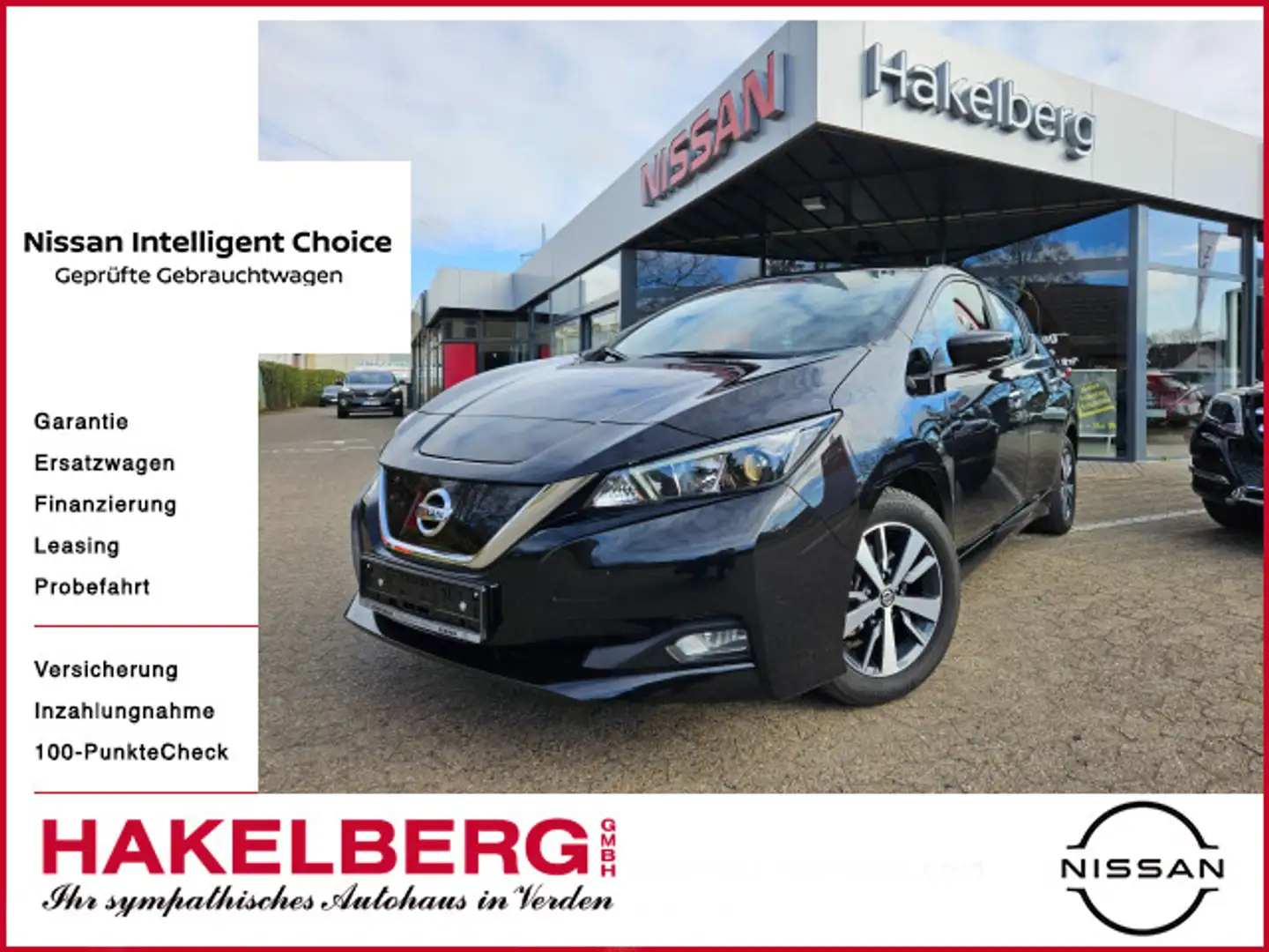 Nissan Leaf Acenta 40kWh Nero - 1
