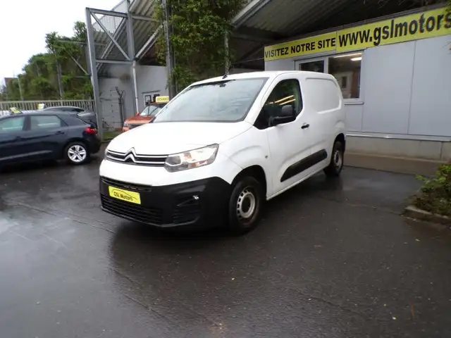 Citroen Berlingo 1.5HDi 102cv 3pl blanc 08/20 Airco Capteurs