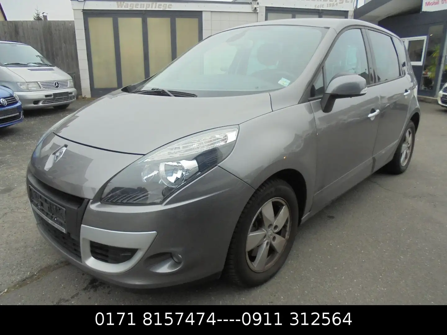 Renault Scenic III Dynamique erst 39`tkm Grau - 1