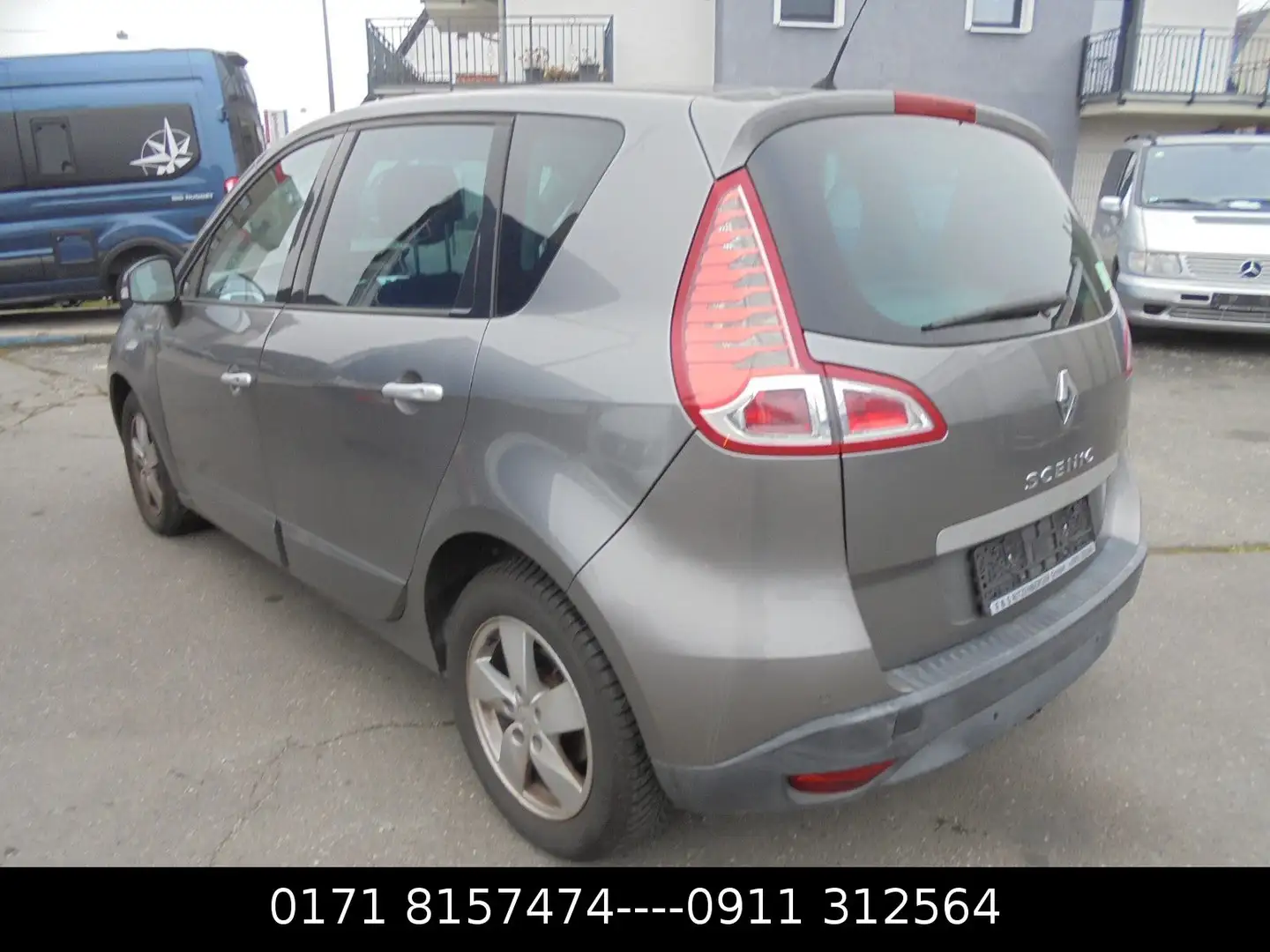 Renault Scenic III Dynamique erst 39`tkm Grau - 2
