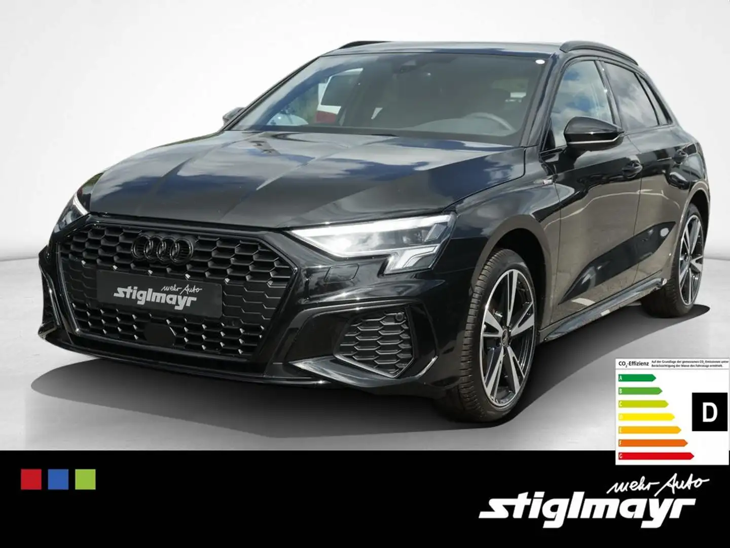 Audi A3 S line 35 TDI S tronic Alu-18`ACC Schwarz - 1